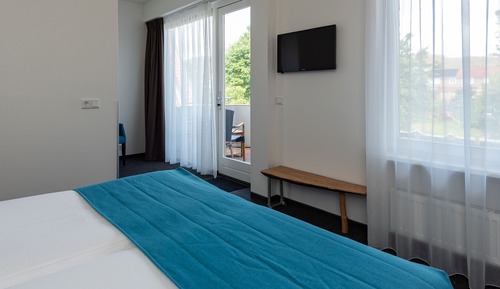 Habitación doble, balcón