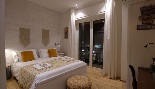 Habitación Deluxe doble, balcón, vistas a la ciudad