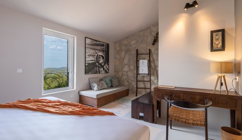 Habitación Elite doble, vistas al mar (James Cook)