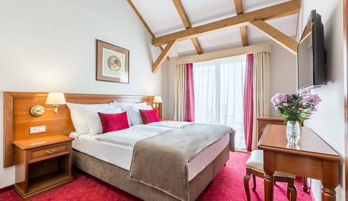 Attic Double Room with Patio