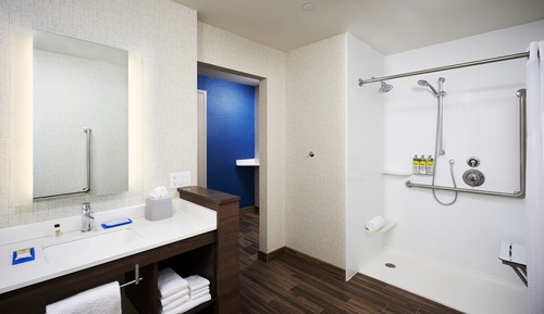 Habitación estándar, 1 cama de matrimonio grande (Mobility, Roll In Shower)