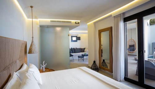 Suite superior, piscina privada