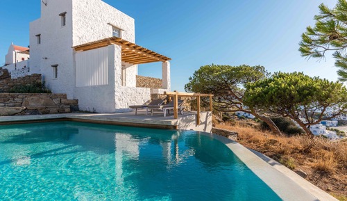 Casa de luna de miel, vistas al mar