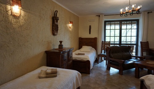 Habitación cuádruple, terraza