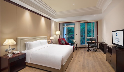 Habitación doble superior, vistas al jardín