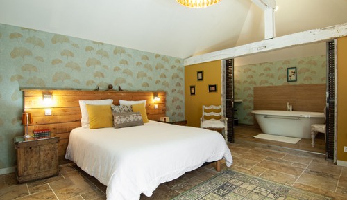 Suite familiar, baño privado, vistas al jardín (Chambre 1)
