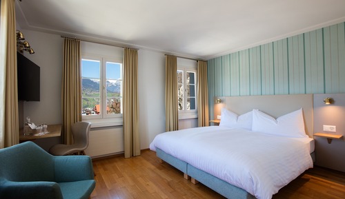 Habitación estándar con 1 cama doble o 2 individuales