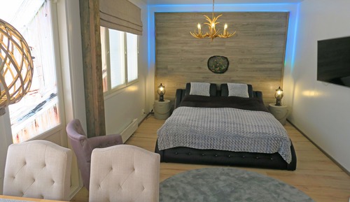 Apartamento romántico, 1 habitación, sauna