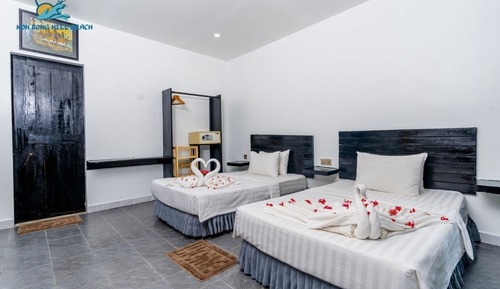 Habitación Deluxe con 2 camas individuales, vistas al mar