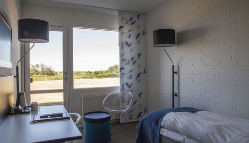 Habitación individual, vistas al mar