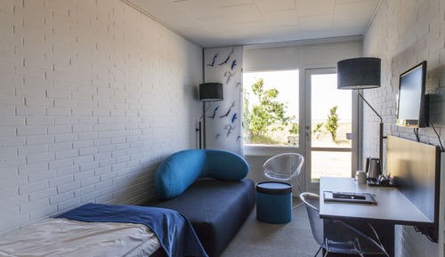 Habitación doble, vistas al mar