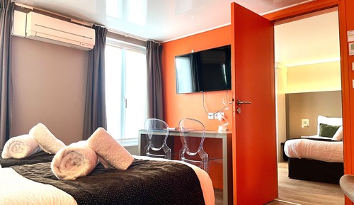 Habitación cuádruple, 2 habitaciones