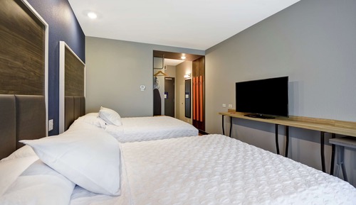 Habitación, 2 camas de matrimonio