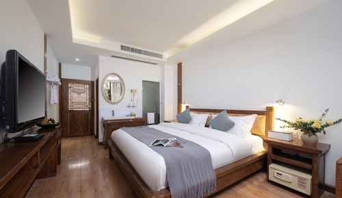 Habitación doble, vistas al jardín