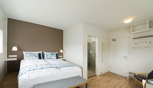 Habitación doble, 1 cama de matrimonio, vistas a la montaña