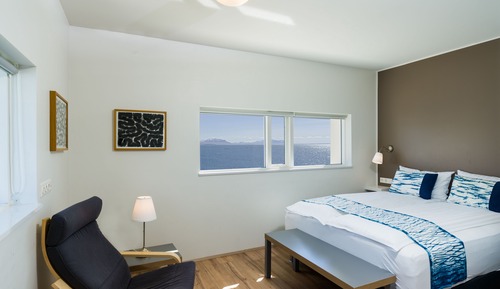 Habitación doble, 1 cama de matrimonio, vistas al mar