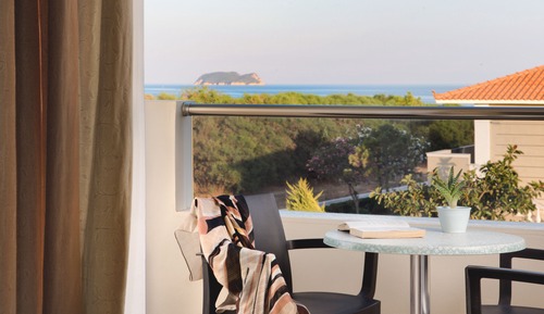 Habitación familiar, vistas al mar