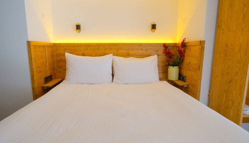 Habitación básica, 1 cama doble con sofá cama, vistas al lago (without pool)