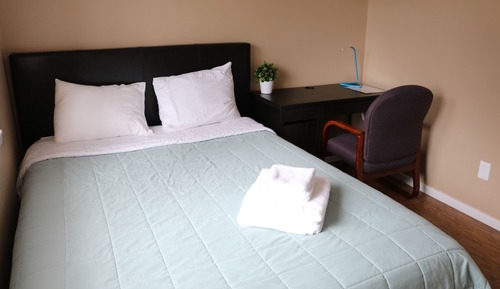 Habitación clásica doble, 1 cama de matrimonio, baño compartido, planta baja