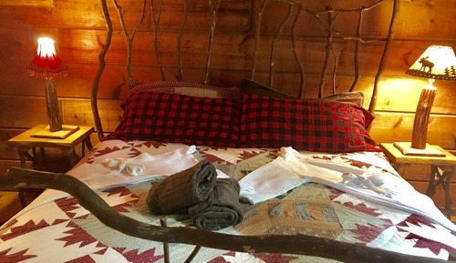 Cabaña romántica