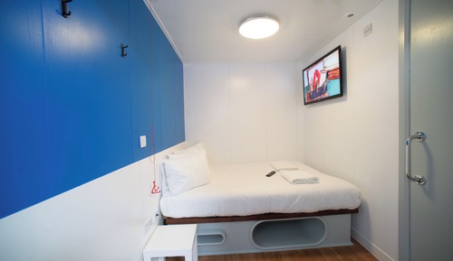 Habitación doble, accesible para personas con discapacidad, sin ventanas