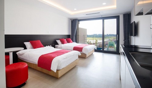 Suite, vistas al mar