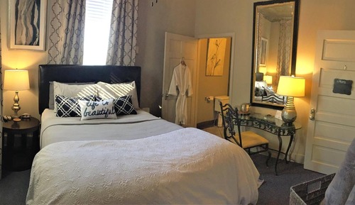 Habitación de lujo, 1 cama de matrimonio grande, baño privado