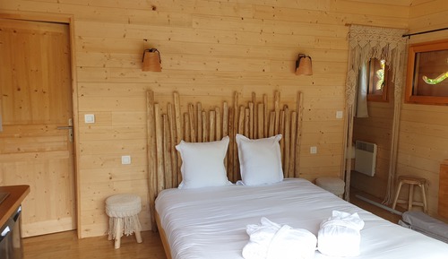 Cabaña, varias camas, no fumadores (Cabane Indonesienne avec Spa)