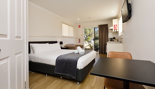 Cabaña, 1 cama de matrimonio, cocina básica