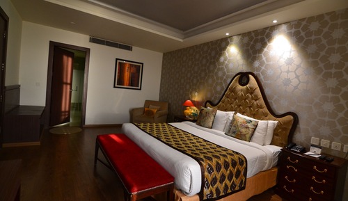 Suite presidencial, balcón