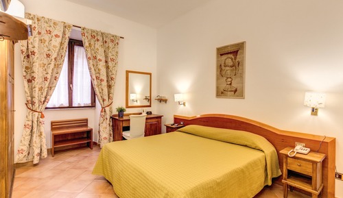 Habitación con 1 cama doble o 2 individuales