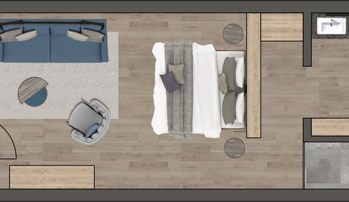 Habitación de diseño doble (Suite View)