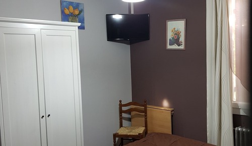 Habitación doble, vistas al patio