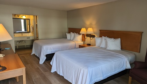 Habitación, 2 camas de matrimonio, no fumadores