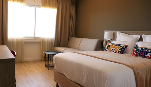 Habitación, vistas al mar