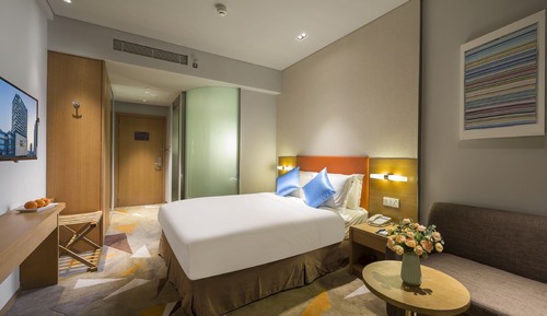 Habitación, 1 cama de matrimonio, accesible para personas con discapacidad