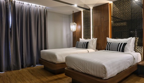 Habitación ejecutiva con 2 camas individuales