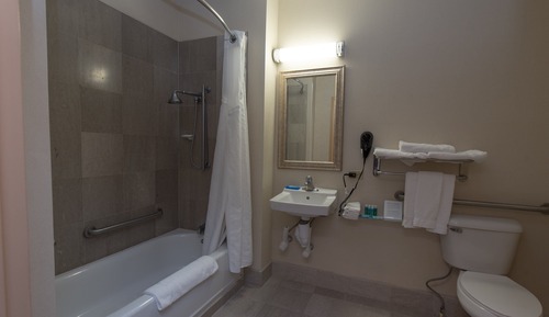 Habitación estándar, 1 cama de matrimonio grande (Comm, Accessible Tub)
