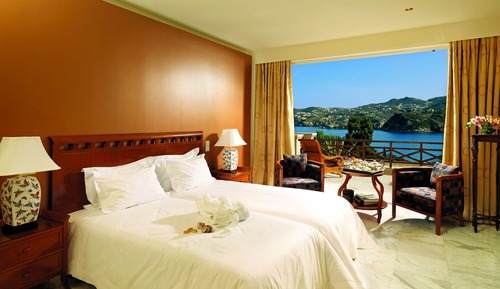 Habitación clásica doble, vistas al mar