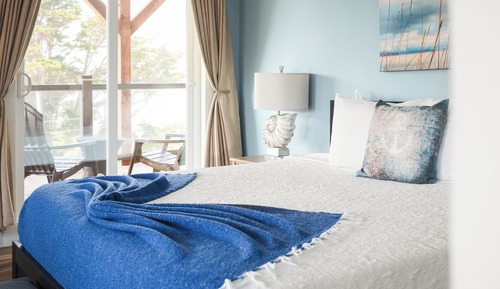 Suite, 1 cama de matrimonio grande con sofá cama, vistas al mar