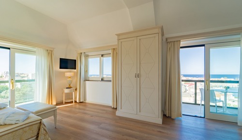 Suite junior, balcón, vistas a la bahía