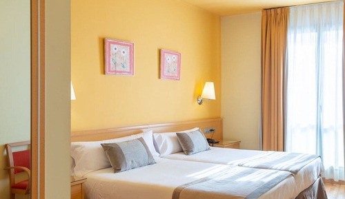 Habitación superior, vistas al río