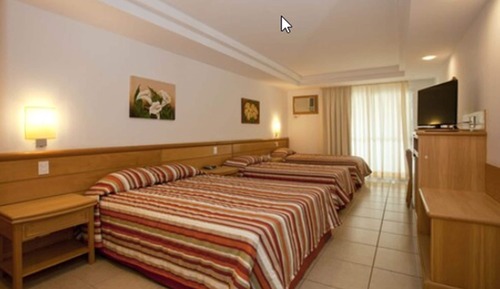 Deluxe Quadruple Room Frente Jardim