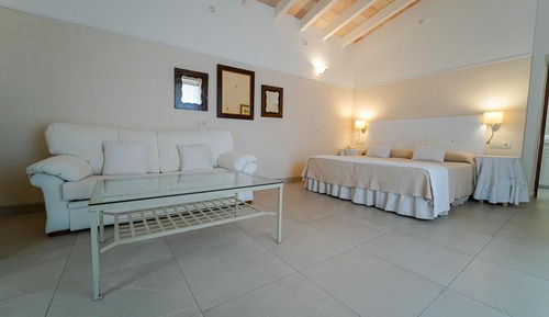 Suite junior, terraza