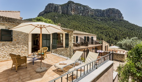 Habitación doble, terraza