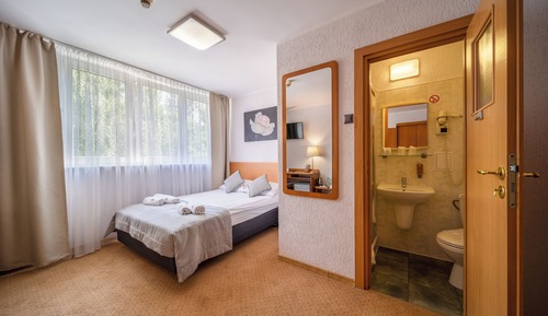Habitación estándar, 1 cama doble, no fumadores, baño privado