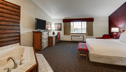 Suite, 1 cama de matrimonio grande, bañera de hidromasaje