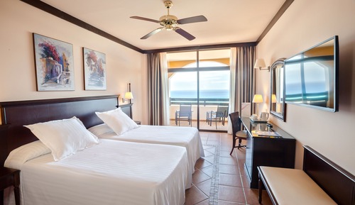 Habitación doble de uso individual, vistas al mar