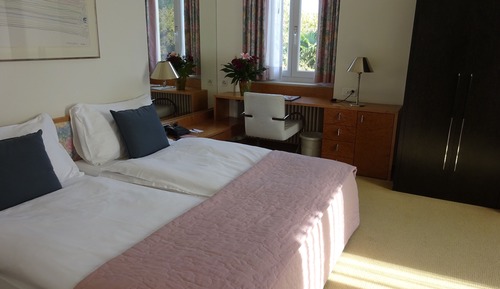 Habitación doble superior, vistas al jardín