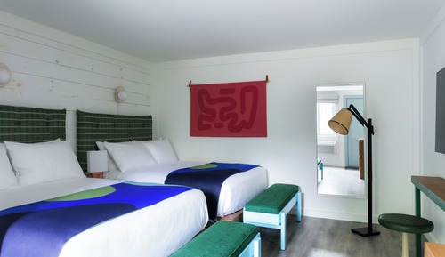 Habitación clásica, 2 camas de matrimonio
